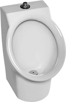 Image of Product. Front orientation. Urinals. Style A.