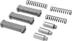 Image of Product. Front orientation. Pipe Threader Accessories and Replacement Parts. Ridgid Pipe Threader Accessories and Replacement Parts, Jaw Insert Sets.