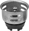 Image of Product. Front orientation. Sink Drain Strainers. Style A.