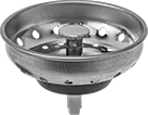 Image of Product. Front orientation. Sink Drain Strainers. Style B.