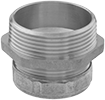 Image of Product. Front orientation. Sink Drain Fittings. Compression Fitting Connection, NPT Male.