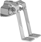 Image of Product. Sink Mount, 2 Foot Pedals. Front orientation. Faucet Pedals. Sink Mount, 2 Pedals, Foot.