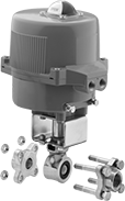 Image of Product. Exploded View. Front orientation. Exploded view. Flow-Adjustment Valves. Motor-Driven Flow-Adjustment Valves.