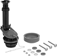 Image of Product. Front orientation. Toilet Tank Replacement Parts. Flush Valve Assemblies.