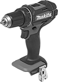 Image of Product. Front orientation. Drills. Makita Cordless Drill/Drivers, Style A.