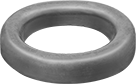 Image of Product. Front orientation. Toilet Sealing Rings. For Floor-Mount Toilets, Wax.