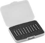 Image of Product. Front orientation. Drill Bits. Expanded-Shank Carbide Drill Bit Sets, Jobbers' Length.