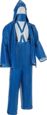 Image of Product. Front orientation. Rain Suits. Flame- and Arc-Flash-Protection Rain Suits.