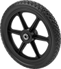 Spoked Hollow-Tread Flat-Free Wheels