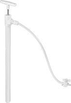 Image of Product. Front orientation. Drum Pumps. Drum Pumps for Harsh Chemicals, Nozzle Discharge.
