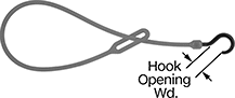 Image of Product. Front orientation. Contains Annotated. Bungee Cords. Hook-to-Loop Long-Lasting Polyurethane Bungee Cords.