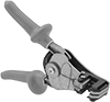 Electrically Insulating Squeeze-and-Strip Electrical Wire Strippers