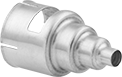 Image of Product. Front orientation. Heat Gun Nozzles. Focused-Tip Heat Gun Nozzles, For Master Appliance Heat Guns, Style C.