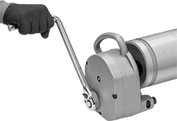 Image of ProductInUse. Front orientation. Pipe Groovers.