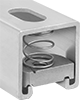 Spring-Loaded Strut Channel Nuts