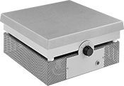 Image of Product. Front orientation. Hot Plates. Hot Plates for Glass Containers, Style D.