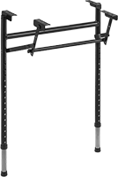 Image of Product. Adjustable Height Straight. Front orientation. Table Legs. Folding Table Legs, Stationary Adjustable Height.