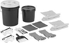 Image of Product. Front orientation. Spill-Control Kits. Harsh Chemical Spill-Control Kits, For Formaldehyde.