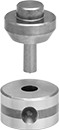 Image of Product. Front orientation. Punch and Die Sets. Hydraulic Hole Punches.