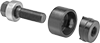 Stud-Driven Round Hole Punches for Pipe and Conduit