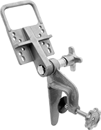 Image of Product. Front orientation. Mixer Clamps. Rim-Mount Mixer Clamps, Style 3.