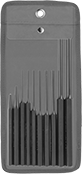 Image of Product. 10 Piece-Set. Front orientation. Pin Removal Punches. Punch Sets, 10 Pieces.