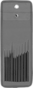 Image of Product. 10-Piece Set with Fine Center-Marking Punch. Front orientation. Pin Removal Punches. Punch Sets, 10 Pieces, 3/32" Point Dia. Fine-Center-Marking Punch (4" O'all Lg.).