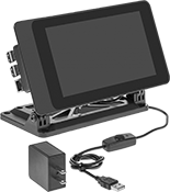 Image of Product. Display. Front orientation. Display Screens. Ready-to-Use Tension and Compression Force Sensor Kits.