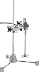 Image of System. Shown with Tabletop Stand (Sold Separately). Front orientation. Mixer Stands.