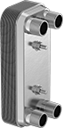 Image of Product. Front orientation. Heat Exchangers. High-Efficiency Heat Exchangers, 2 Mounting Studs.