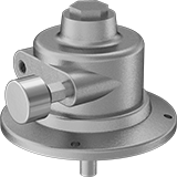 Image of Product. Front orientation. Air-Powered Motors. Air-Powered Mixers for Intermediate Bulk Containers.