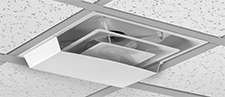 Image of ProductInUse. Front orientation. Air Diverters. Ceiling, Side Diverters.