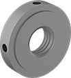 Image of Product. Front orientation. Bearing Nuts. Thin-Profile Bearing Nuts.