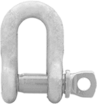 Image of Product. Front orientation. Shackles. D-Type Shackles for Lifting, Screw Pin.