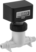 Image of Product. Front orientation. Flowmeters. High-Temperature Flowmeter/Totalizers.