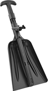 Image of Product. Shown Collapsed. Front orientation. Shovels. Collapsible Scooping Shovels.