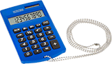 Image of Product. Front orientation. Calculators. Metal- and X-Ray-Detectable Calculators.