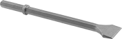 Image of Product. Front orientation. Chisel Bits. 1 1/4" Hex-Shank Chisel Bits for Pavement-Breaker Hammers, Flat Chisel Bit Blade, 3" Wide Blade.
