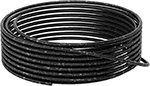 Image of Product. Coil. Front orientation. Nickel. Super-Elastic Nitinol Wire, Coils.