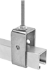 Strut Channel Ceiling Mounts for Trolleys