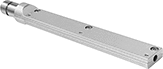 Image of Product. Front orientation. Dry Ice Blaster Nozzles. Focused Airflow Pattern.
