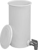 Round Plastic Batch Tanks with Faucet