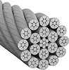 Rotation-Resistant Wire Rope for Lifting
