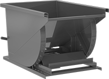 Image of Product. Front orientation. Hoppers. Hoppers.