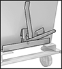 Image of ProductInUse. Locking Latch. Side1 orientation. ZoomedIn view. Contains Border. Hoppers. Strong-Wall Mobile Hoppers.