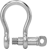 Captive Locking Screw-Pin Shackles—Not for Lifting