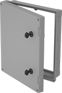 Image of Product. Front orientation. HMI Covers. HMI Covers for Enclosures, Key-Lock Closure.