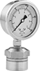 Vibration-Resistant Pressure Gauges for Chemicals