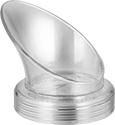 Image of Product. Replacement Lid for Style E. Front orientation. Condiment Container Lids. Style E.
