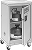 Bench-Height Safety Cabinets for Flammables